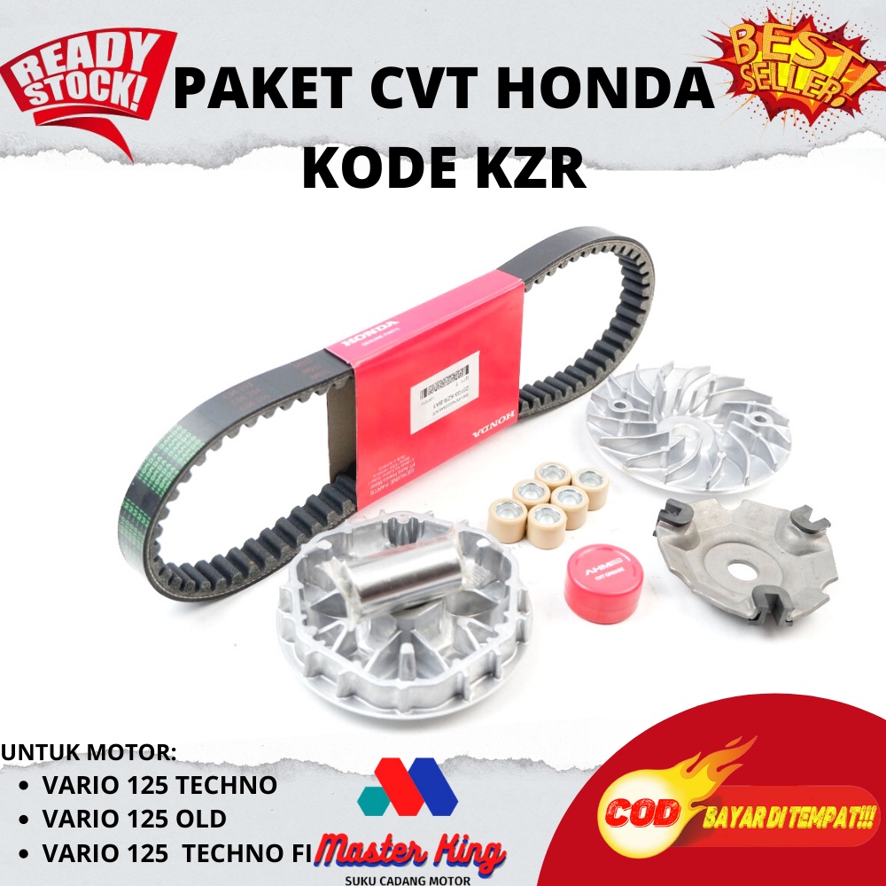 Vanbelt Vario Techno 125 / Vanbelt Vario 125 Techno Fi / V Belt Vario Techno 125 / V Belt Vario 125 