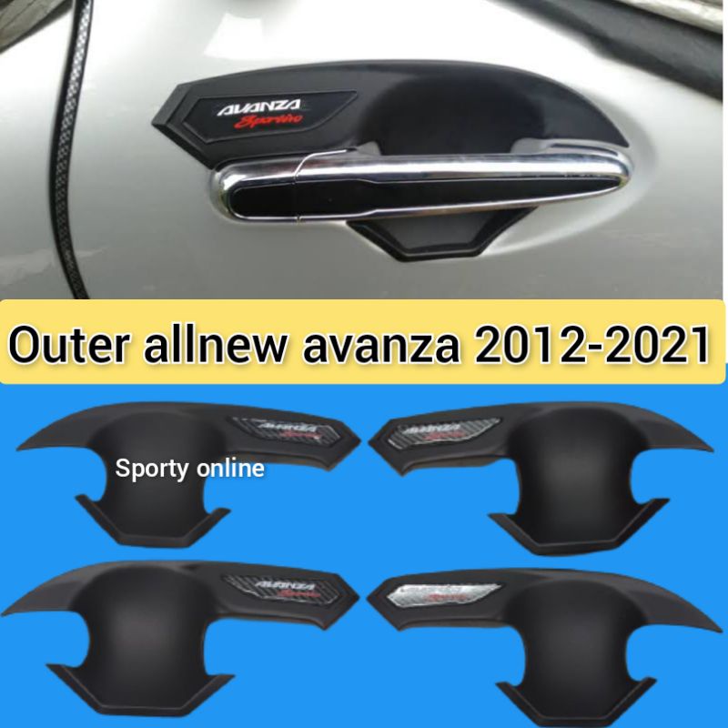 Outer all new avanza 2012-2021 black doff