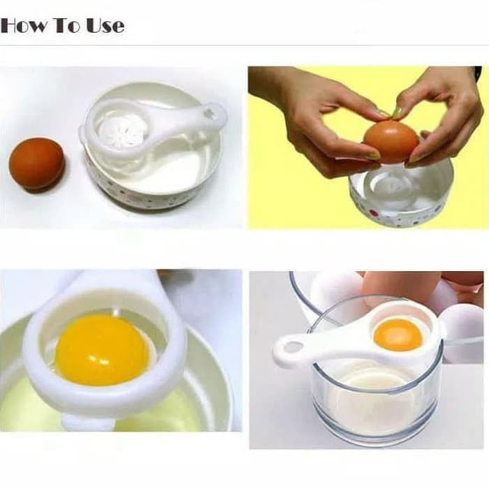 Alat Pemisah Kuning dan putih Telur / Saringan Egg Separator