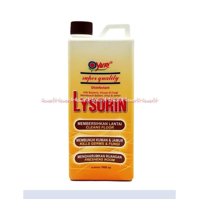 Yuri LYSORIN Pembersih Lantai Botol 1000 ml | Lysorin 1000ml 1 Liter