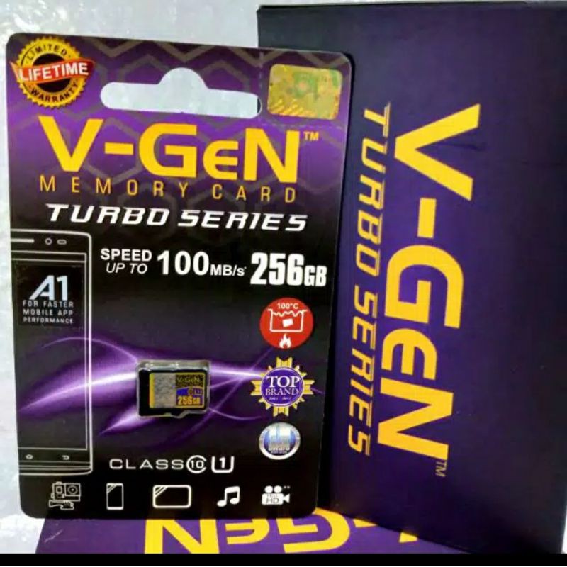 Vgen V Gen Class 10 TURBO SERIES Memori Micro SD Memory