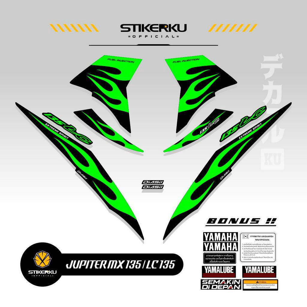 ID STICKER EXCITER 135 / EDISI TRIBAL1 / PART 2 / MX 135 NEW / JUPITER MX135 NEW / EXCITER 135 / LC