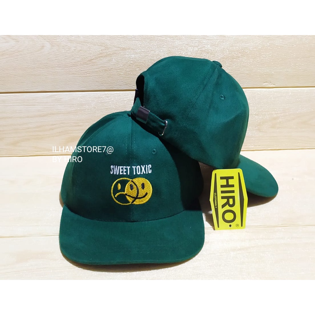 (COD)Topi Snapback Bordir Smile New Model/Topi Distro Original/Topi keren/Topi Distro Terlaris