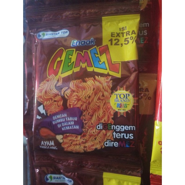 Mie Gemez isi 10 bungkus
