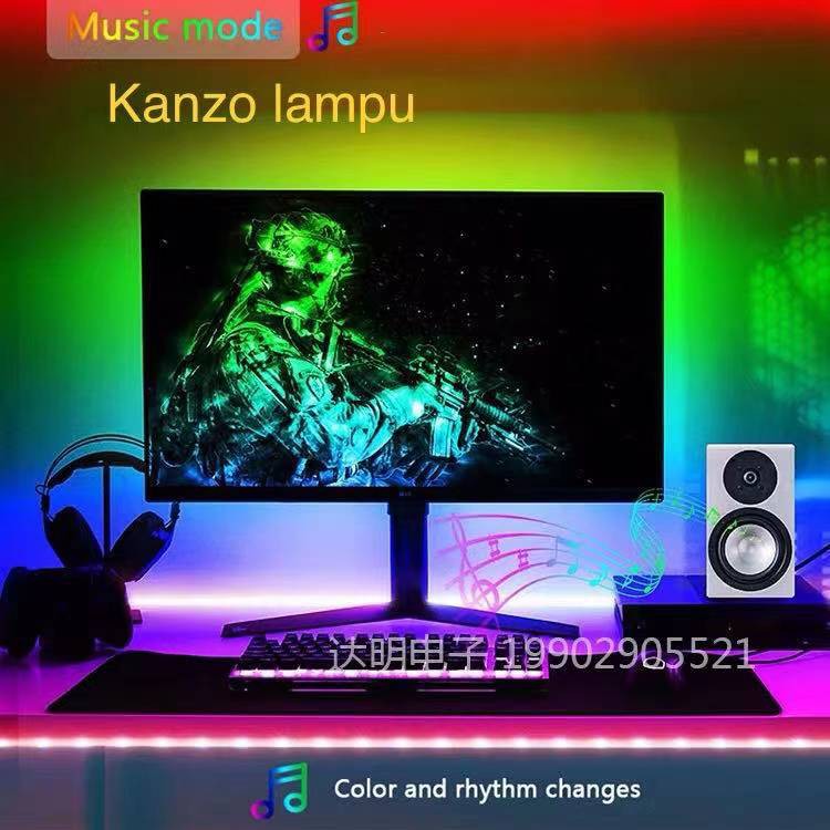 LED STRIP 3528 RGB 5050 RGB BLUETOOH SENSOR MUSIK / LAMPU MUSIC TIKTOK