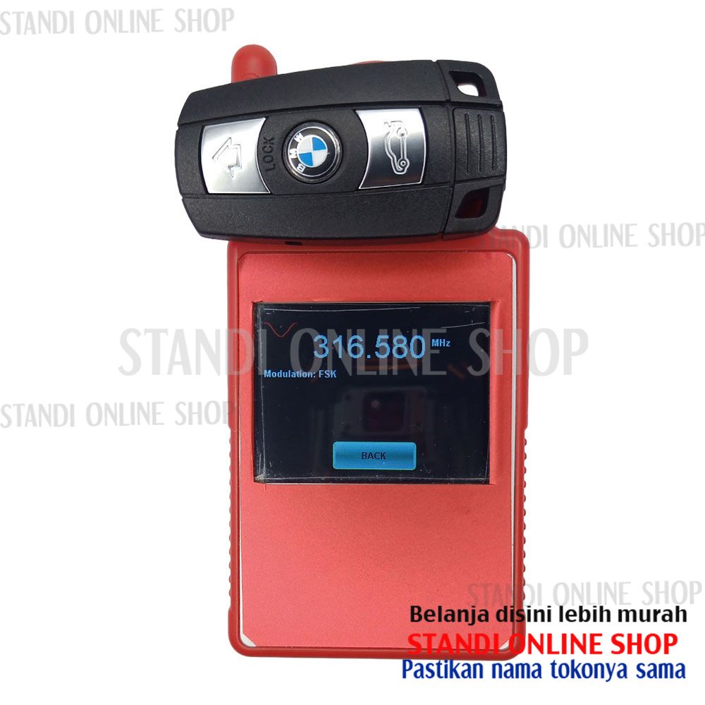 Remote Set Komplit Kunci Smartkey Slot BMW E81 E70 E90 E60 CAS3 315Mhz