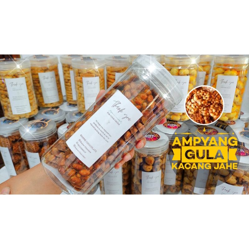 Ampyang Gula Kacang Kemasan Toples Besar 1300ml