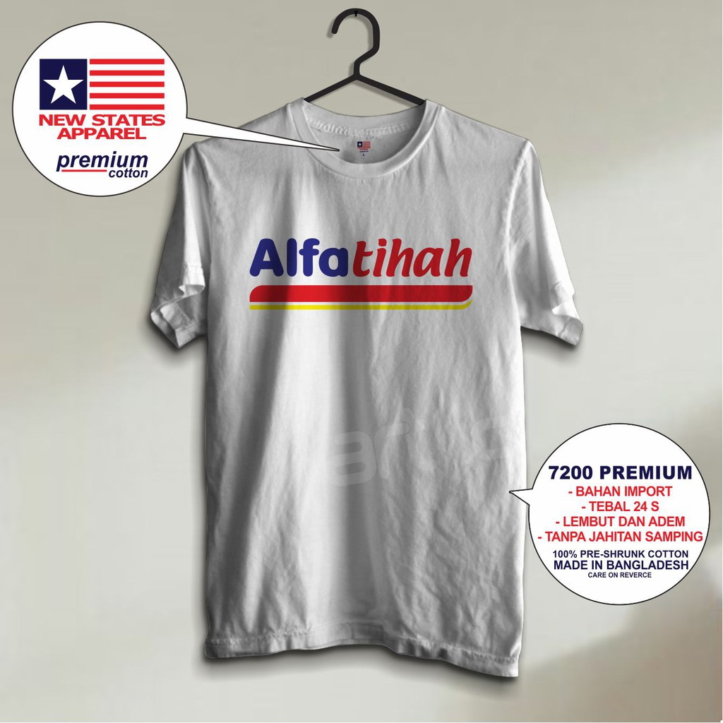 Kaos Plesetan Alfatihah Alfamart New States Apparel
