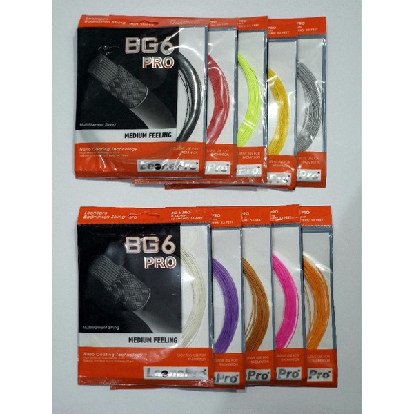 SENAR LEONEPRO BG 6 PRO //SENAR BADMINTON ORIGINAL