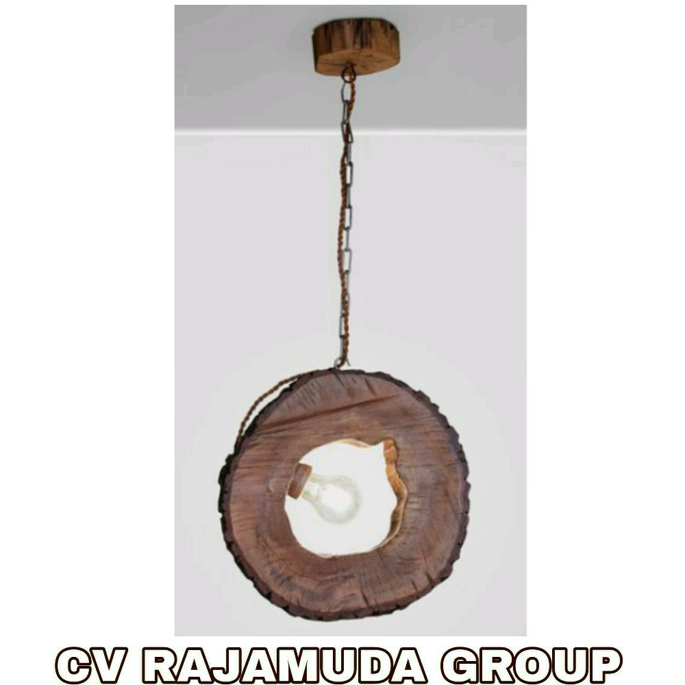 Lampu Gantung kayu minimalis