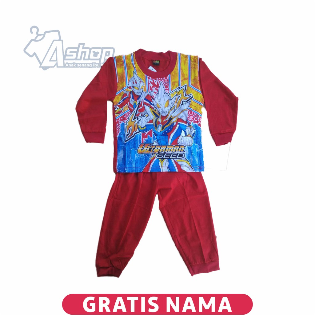 Baju Anak Setelan Ultraman