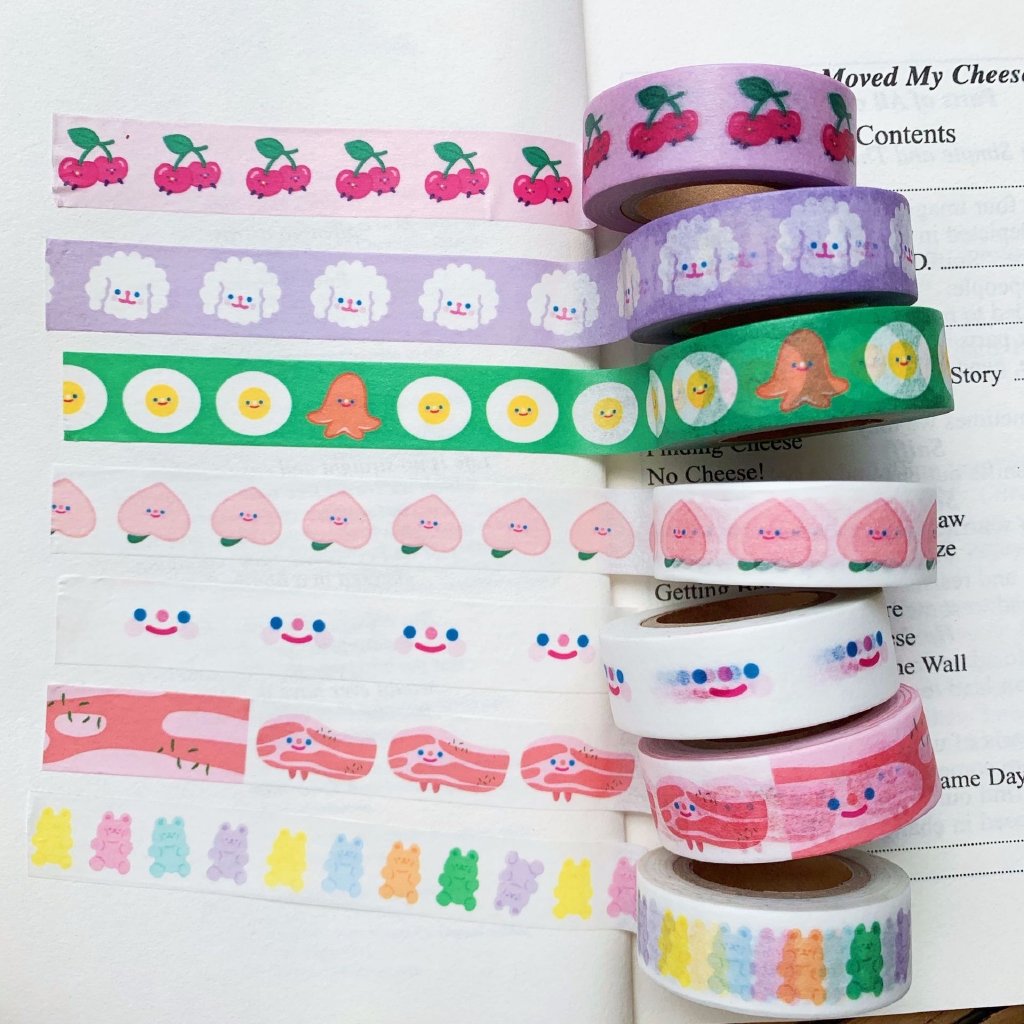 Stiker Selotip Aneka Motif Kartun Ukuran 1 5cm x 5 m Stiker Selotip Aneka Motif Kartun Ukuran 1 5cm x 5 m