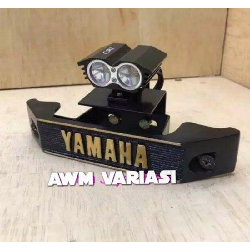 PAKET OWL 2 MATA + BREKET KUMIS RX KING KUMISAN YAMAHA RX KING