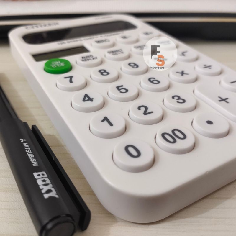 

Kalkulator Dagang Chek Ulang Citizen ct 6000ii Warna Putih