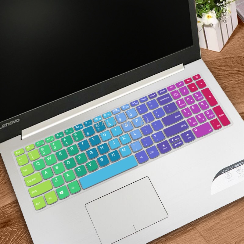 Cover Pelindung Keyboard Bahan Silikon 15.6 Inch Ultra Tipis Tahan Air Untuk Lenovo IdeaPad 340C 330C 320