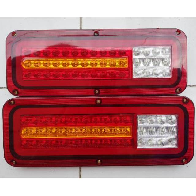 (INDO 168) Stop Lamp Truk Dny 107 24 Volt