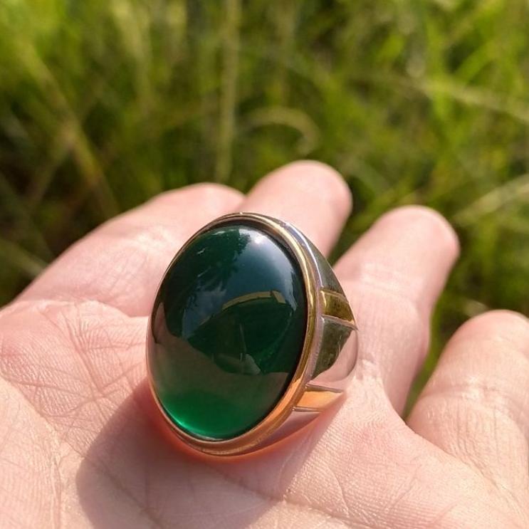 Paling Diminati.. CINCIN BATU AKIK BACAN DOKO JUMBO ASLI IMPORT
