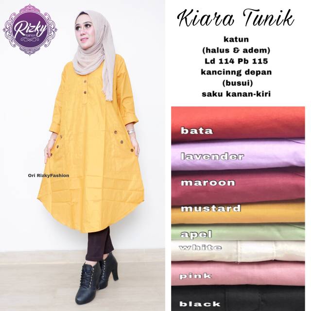 KIARA TUNIK ory RizkyFashion (sitimaryam87)