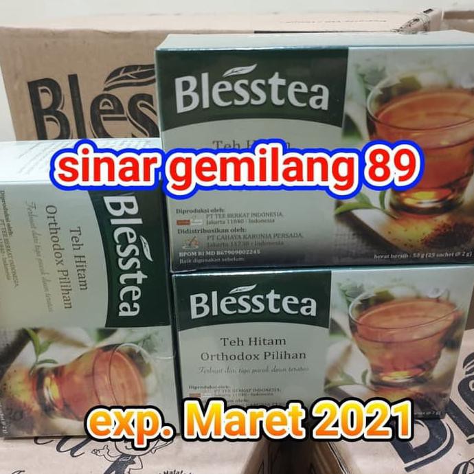 

Blesstea Bless Tea Teh Hitam Sachet