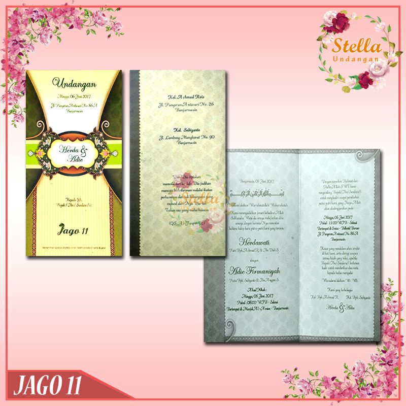 Blangko Undangan Jago 11/Blangko undangan kosongan