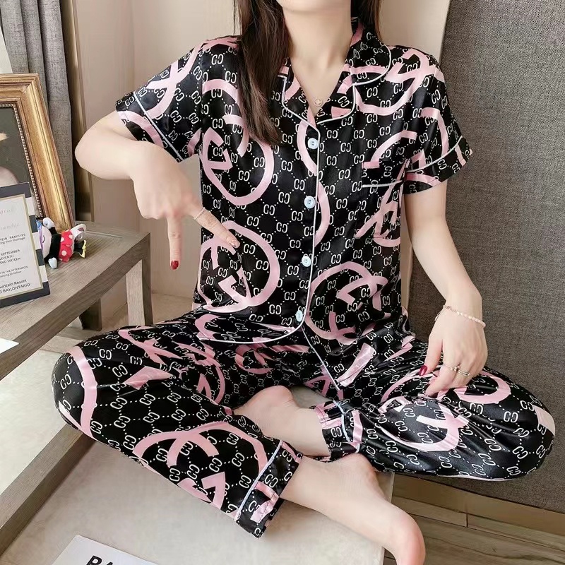 PIYAMA BAJU TIDUR SATIN PP CP IMPORT WANITA MURAH KEKINIAN