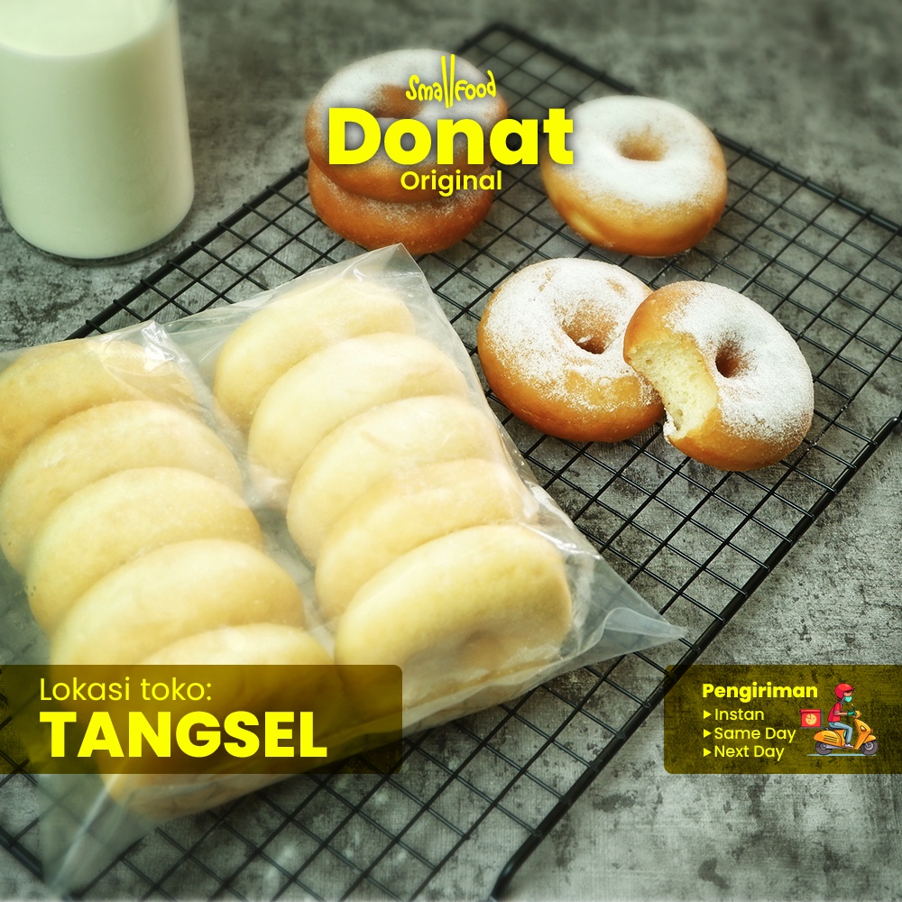 

Isi 10 - Donat COCO - Classic Original Doughnut Donut Premium Enak - Smallfood - Bukan Donat Kentang