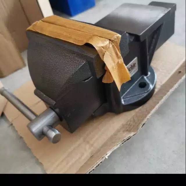 Shanum. Heavy Duty Catok paron 8" inch - Ragum duduk bench vise