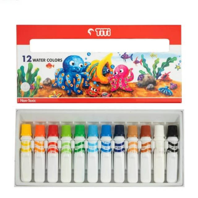 

cat air/water colour joyko 6 ml/ 12 warna