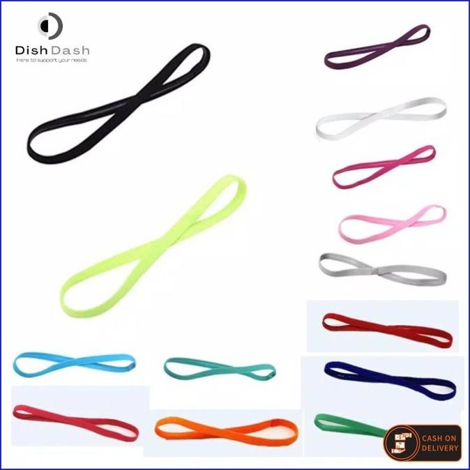 [BAYAR DI TEMPAT] 1 Pcs Hairband Sport Untuk Olahraga / Headband Sport Untuk Futsal Sepakbola