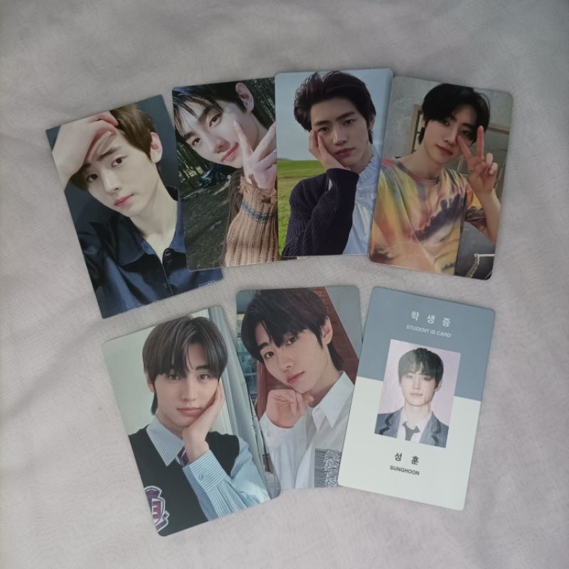 enhypen sunghoon photocard soljack solo jacket chibi idc 2021 weverse bdo