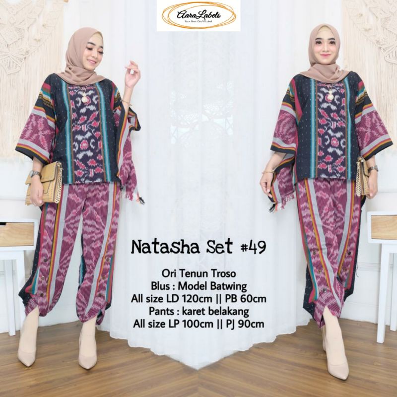 NATASHA SET ORI TENUN TROSO