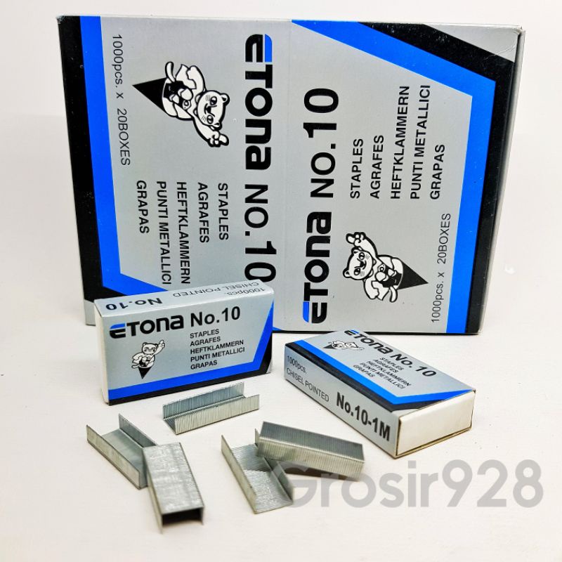 

Isi Staples / Refill Staples Etona No 10 (1000 pcs)