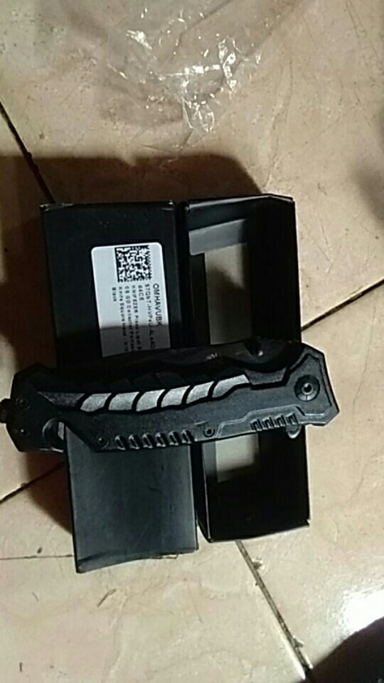 Pisau Lipat Boker Cs Go Portable Folding Knife Square Head