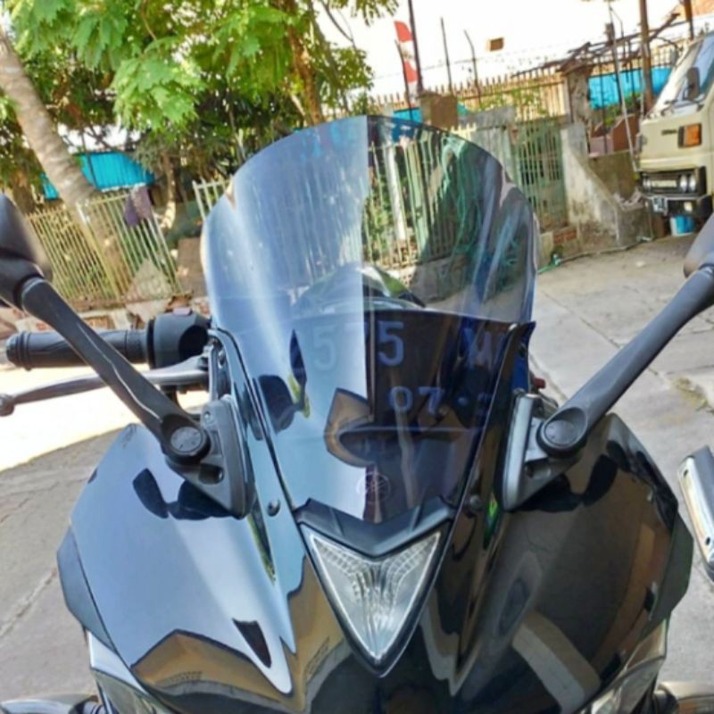 WINDSHIELD R25 OLD MRA. VISOR R25 OLD MRA.VISOR KACA DEPAN R25 MRA