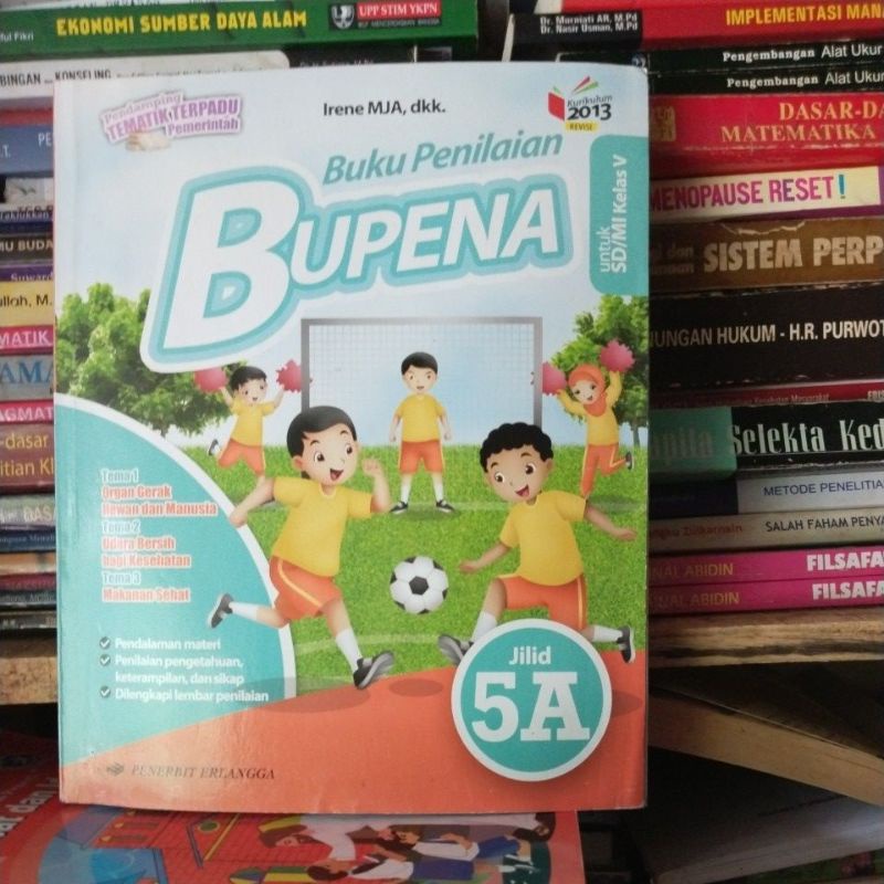 Jual Buku Bupena 5A Kelas V Sd Erlangga Revisi | Shopee Indonesia