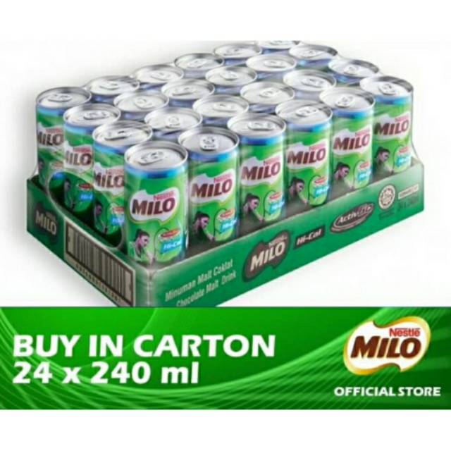 

Milo Original Calcium Cool Can 220ml 1dus isi 24pc