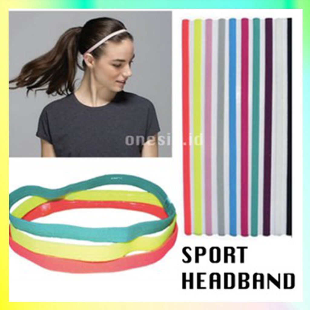 Mini Hairband Sport / Headband Olahraga