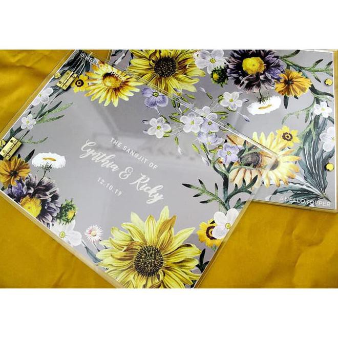 

Acrylic Guest Book A4 / Buku Tamu Akrilik Kode 420