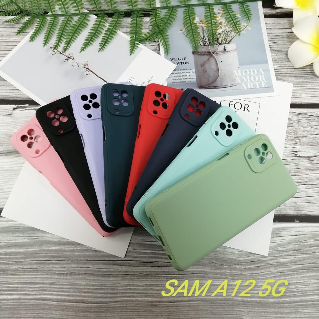 SLIM MATTE CASE FULL COVER CASE MACARON REALME 9I C21Y SILICON TPU 4D REALME 5/7/C11/C12/C15/C21