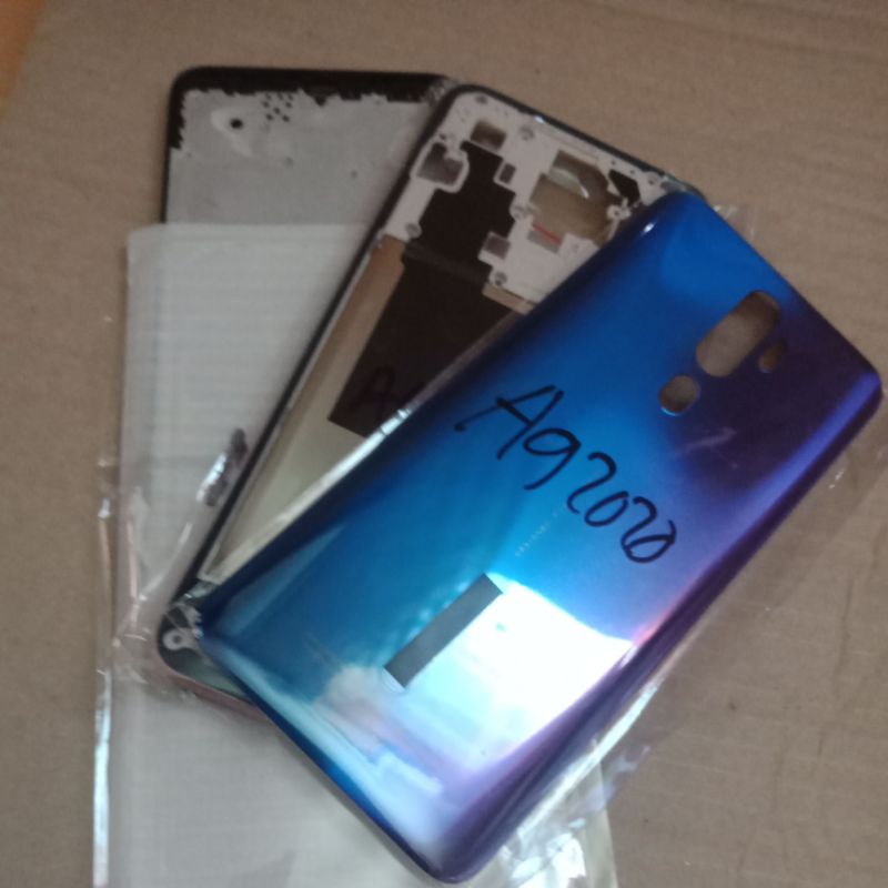 Casing fullset oppo a5 2020 a9 2020 Backdoor bazel frame original
