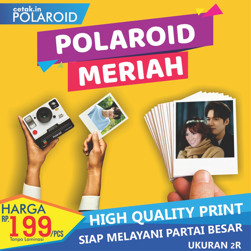 Jual Cetak Foto Polaroid 2r 6x9 Cm Proses Cepat Shopee Indonesia 8656