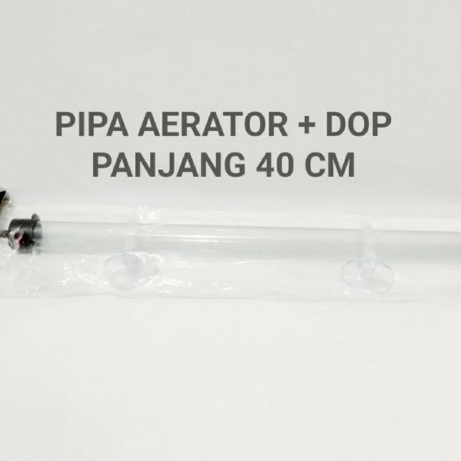 pipa aerator pipa gelembung aquarium 40 cm