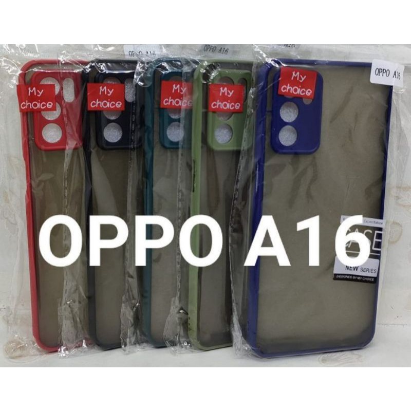 case silikon HP OPPO A15/A15s/A16 MY CHOICE