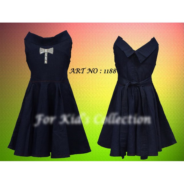 Dress Anak Perempuan Jeans Sabrina