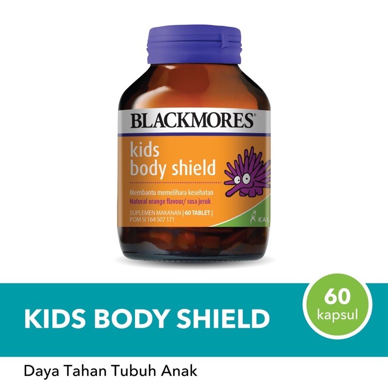 Blackmores Kids Body Shield Kids Fruity Fishies kalbe Original