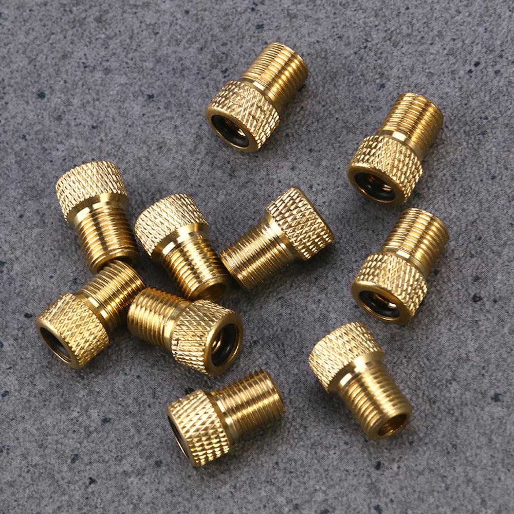 Lanfy Valve Adapter Cycling 2/4PCS Sepeda Jalan Sepeda Gunung Gas Nozzle Roda Transfer Ban Presta Ke Schrader