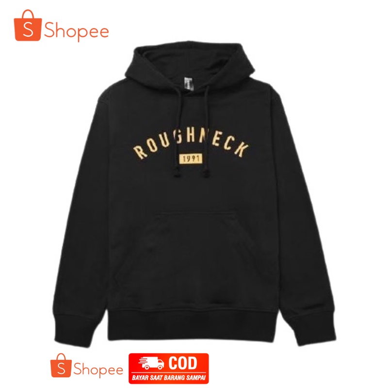 Hoodie roughneck - Hoodie Roughneck 1991 Hitam - Hoodie Original distro - Hoodie original
