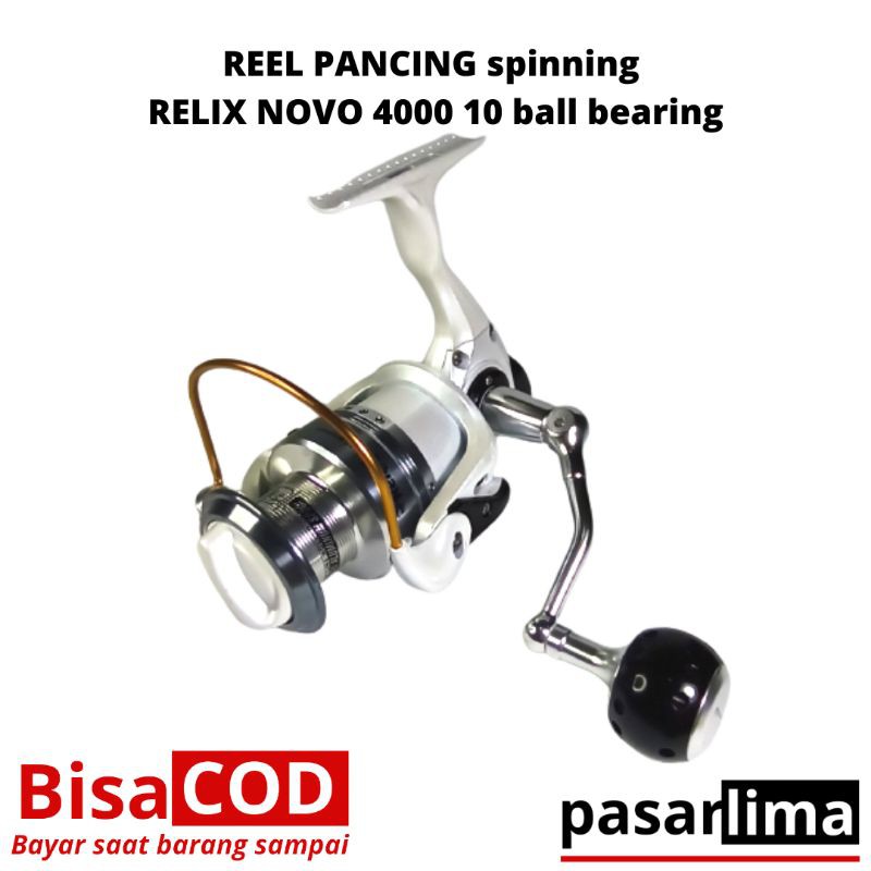 REEL PANCING RELIX NOVO 4000 10 bb
