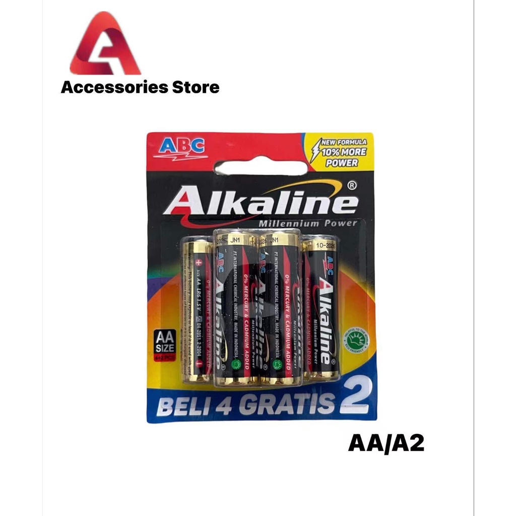 ALKALINE BATERAI A2/A3 - MILLENIUM POWER - ABC