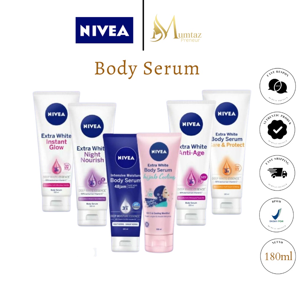 NIVEA BODY SERUM NIVEA EXTRA WHITE BODY SERUM